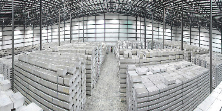 large steel warehouses