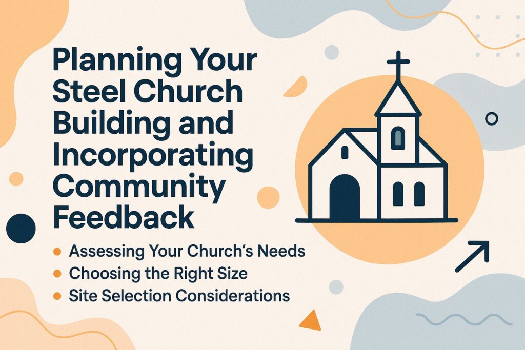 Planning Your Steel Church Building and Incorporating Community Feedback