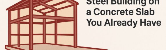 Can You Build a Steel Building on a Concrete Slab You Already Have?