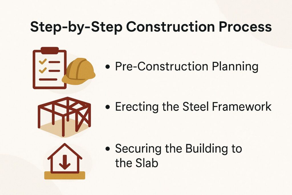 Step-by-Step Construction Process